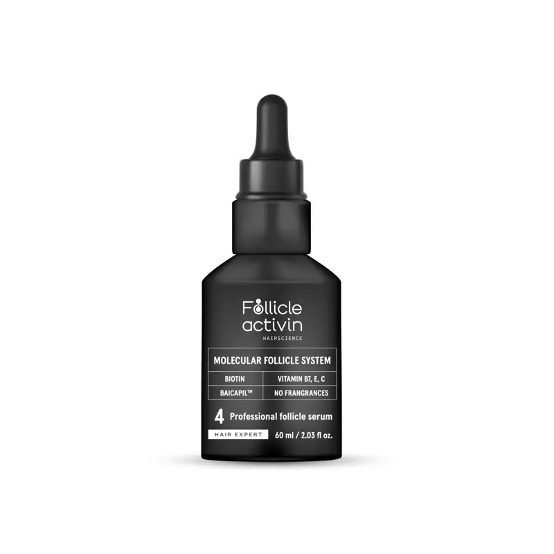 FOLLICLE ACTIVIN – unikalne serum aktywujące mieszki włosowe o 5x wyższym stężeniu składników aktywnych