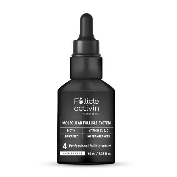 FOLLICLE ACTIVIN – unikalne serum aktywujące mieszki włosowe o 5x wyższym stężeniu składników aktywnych